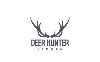 Deer Logo Deer Hunter Forest Animal V5