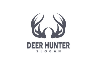 Deer Logo Deer Hunter Forest Animal V9