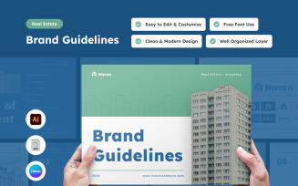 Haven - Real Estate Brand Guideline Template