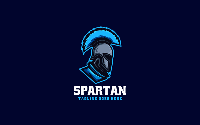 Spartan E- Sport and Sport Logo Logo Template