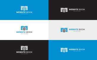 Website & Book Logo design Template