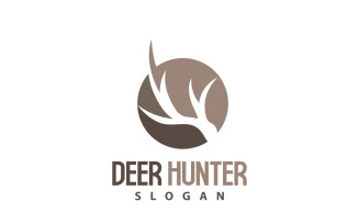 Deer Logo Deer Hunter Forest Animal V17