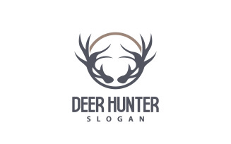 Deer Logo Deer Hunter Forest Animal V21