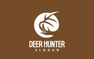 Deer Logo Deer Hunter Forest Animal V22