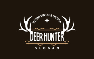 Deer Logo Deer Hunter Forest Animal V38