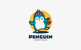 Penguin Mascot Cartoon Logo 9