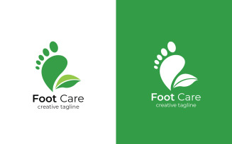 Foot Care logo vector template