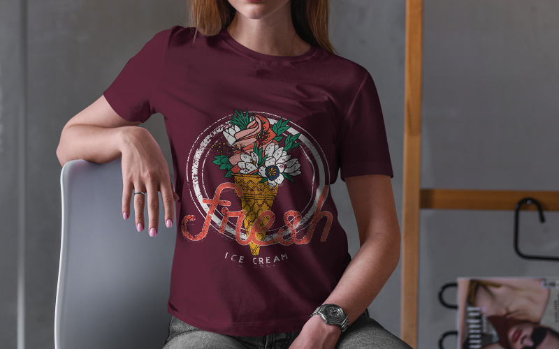 creative illustration for shirts-0474-24 T-shirt