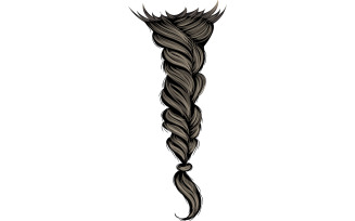 Detailed Classic Braid Vector