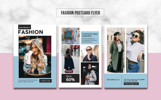 Fashion Promotion Postcard Flyer Template