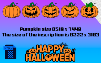 Halloween pumpkin (Halloween pumpkin)