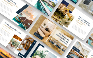 Heaven - Luxury Hotel Google Slide Template