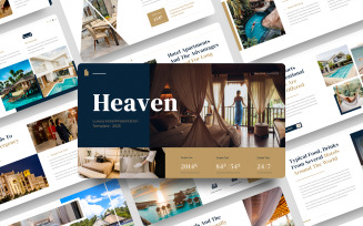 Heaven - Luxury Hotel PowerPoint Template