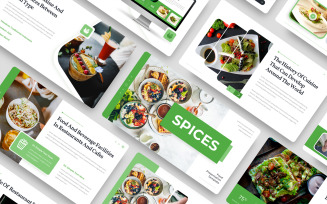 Spices - Food Google Slide Template