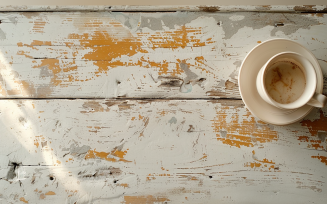 Festive autumn White Rustic Wooden Table Flowers Branches. 153