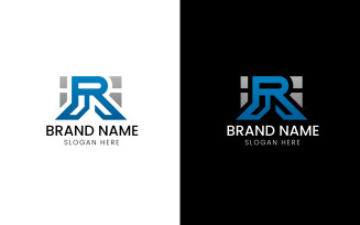 Letter R company logo-08-305