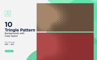 Dynamic Triangles Pattern Background for Creative Projects 04