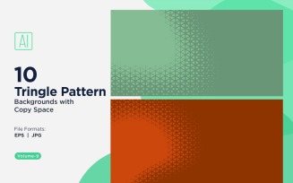 Dynamic Triangles Pattern Background for Creative Projects 09