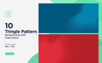 Dynamic Triangles Pattern Background for Creative Projects 18