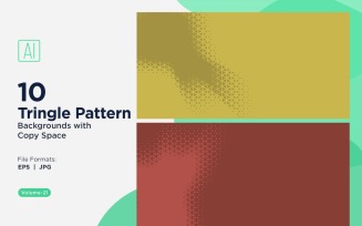 Dynamic Triangles Pattern Background for Creative Projects 21