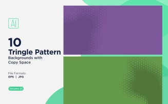 Dynamic Triangles Pattern Background for Creative Projects 22