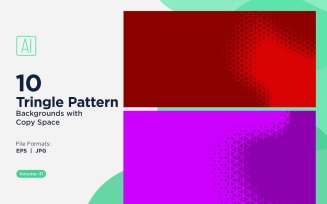 Dynamic Triangles Pattern Background for Creative Projects 31