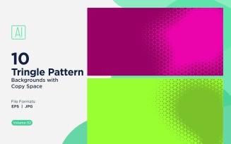 Dynamic Triangles Pattern Background for Creative Projects 32