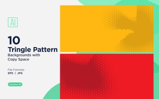 Dynamic Triangles Pattern Background for Creative Projects 35