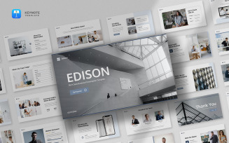 Edison - Pitch Deck Keynote Template