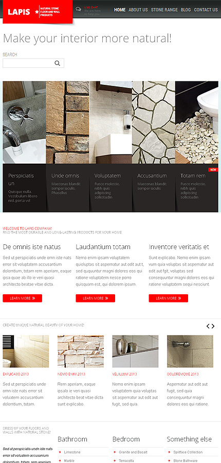 Tablet Layout