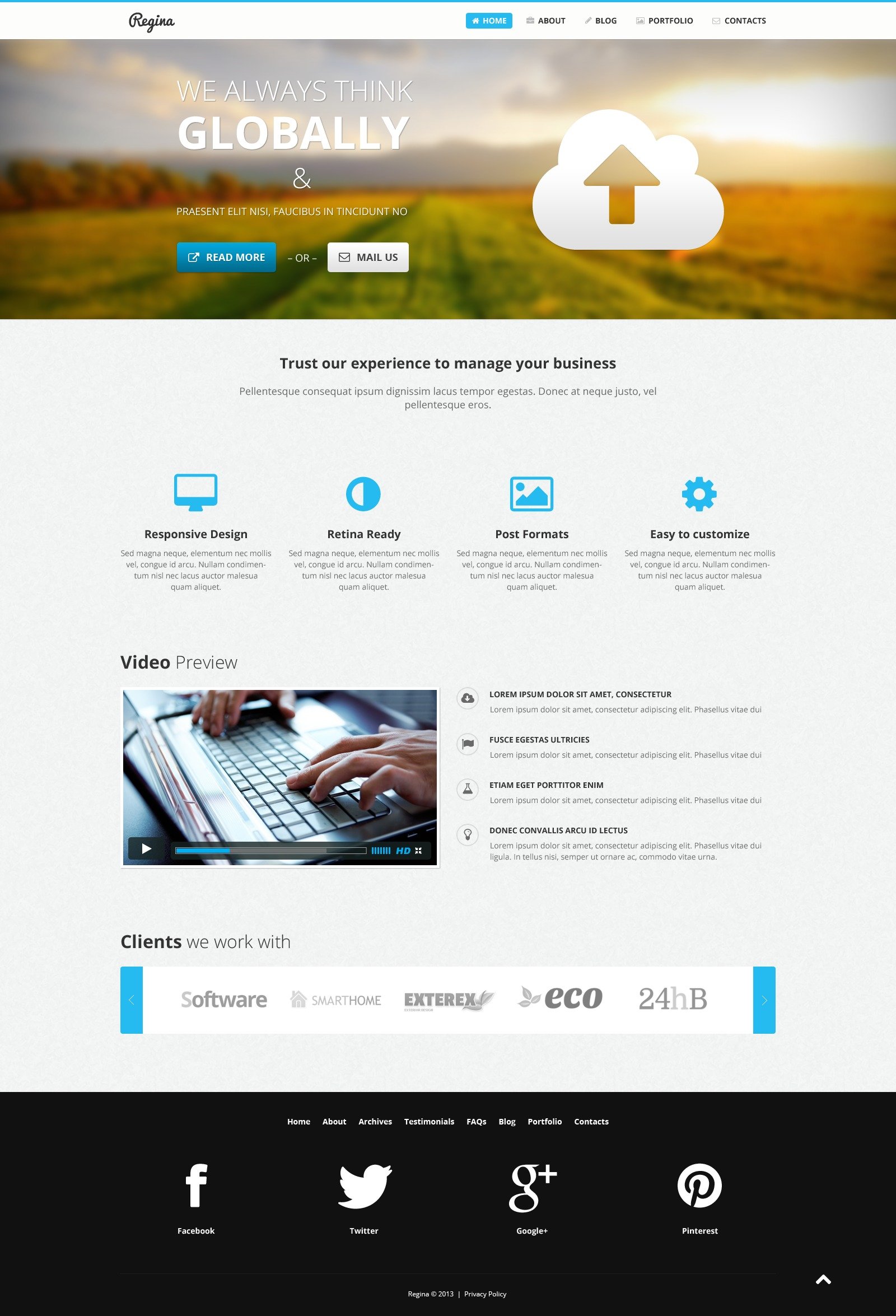 Web Designer Page WordPress Theme #44300