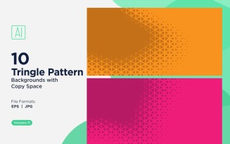 Dynamic Triangles Pattern Background for Creative Projects 11