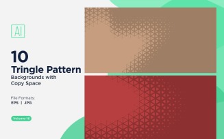 Dynamic Triangles Pattern Background for Creative Projects 16