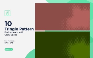 Dynamic Triangles Pattern Background for Creative Projects 47