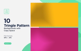 Dynamic Triangles Pattern Background for Creative Projects 70