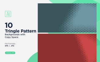 Dynamic Triangles Pattern Background for Creative Projects 101