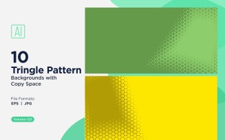 Dynamic Triangles Pattern Background for Creative Projects 123