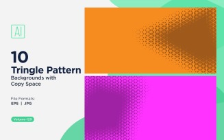 Dynamic Triangles Pattern Background for Creative Projects 129