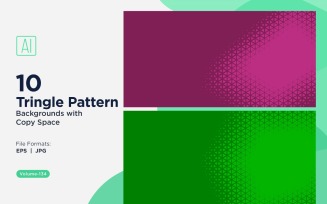 Dynamic Triangles Pattern Background for Creative Projects 134