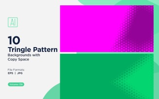 Dynamic Triangles Pattern Background for Creative Projects 138