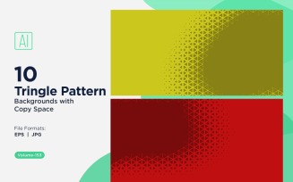 Dynamic Triangles Pattern Background for Creative Projects 153