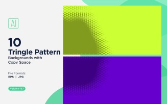 Dynamic Triangles Pattern Background for Creative Projects 167