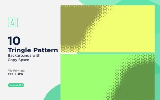 Dynamic Triangles Pattern Background for Creative Projects 190