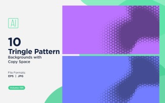 Dynamic Triangles Pattern Background for Creative Projects 195