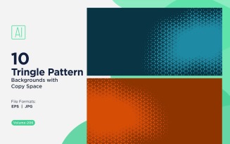 Dynamic Triangles Pattern Background for Creative Projects 206