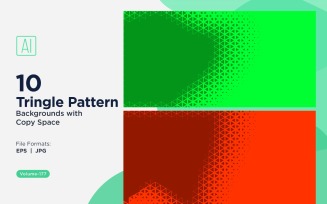 Dynamic Triangles Pattern Background for Creative Projects 177