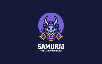 Samurai Skull E- Sport and Sport Logo 1