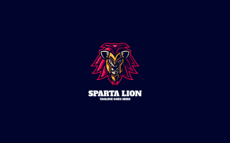 Sparta Lion E- Sport and Sport Logo