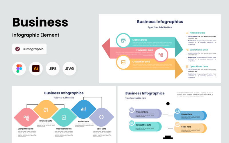 Business Infographic Template V14 Infographic Element