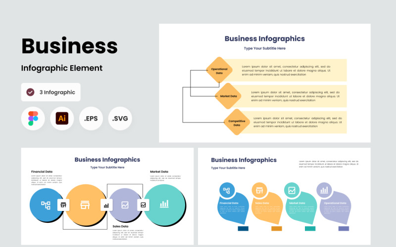 Business Infographic Template V16 Infographic Element